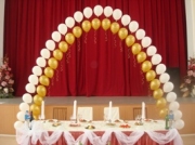 Свадебная арка из шаров
