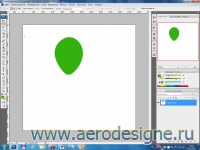 Рисуем воздушный шарик в фотошопе для создания макетов оформлений. 3