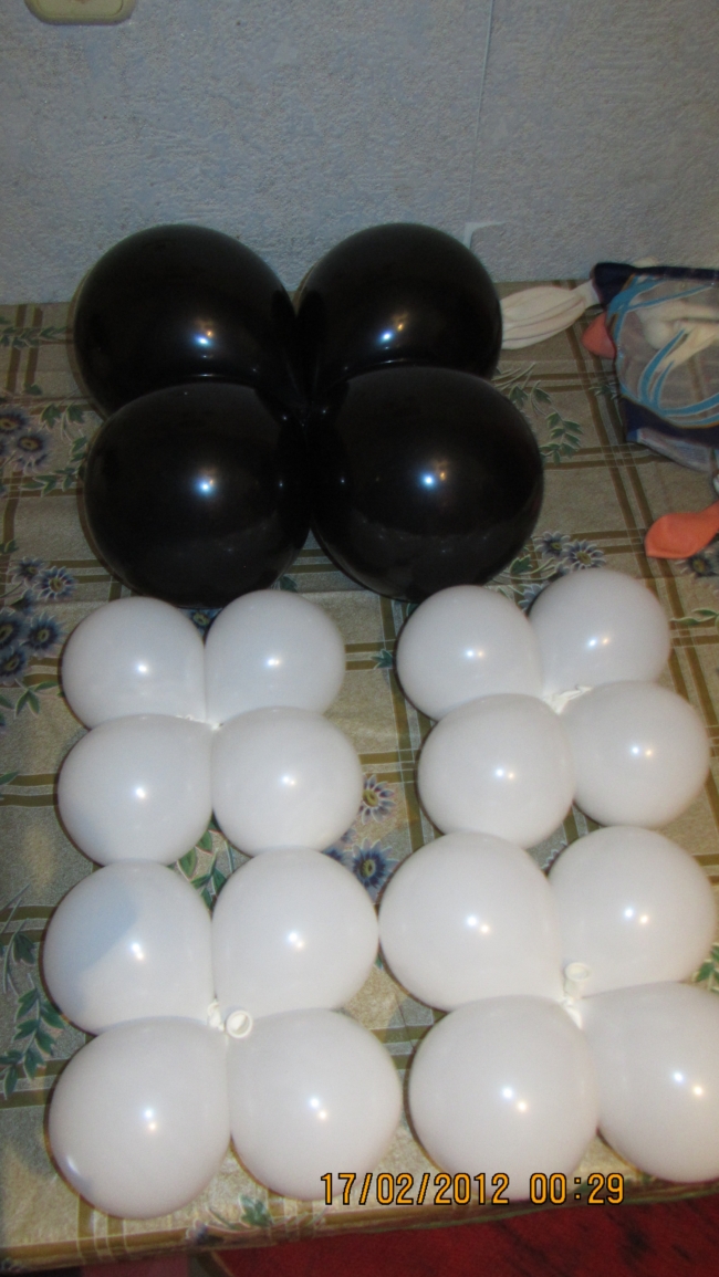 Воздушные шары из пенопласта
